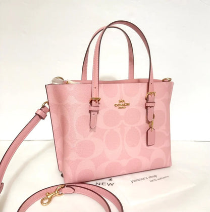 COACH Mollie Tote Bag In Signature Canvas