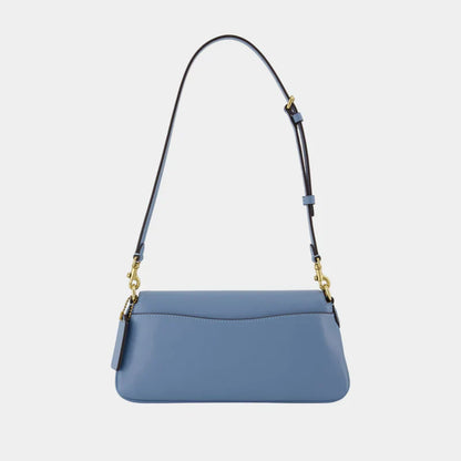 Coach Jet Shoulder Bag – Blue Leather