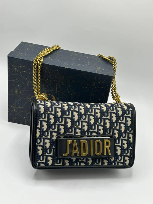 Christian Dior JADIOR Leather Chain Shoulder Bag