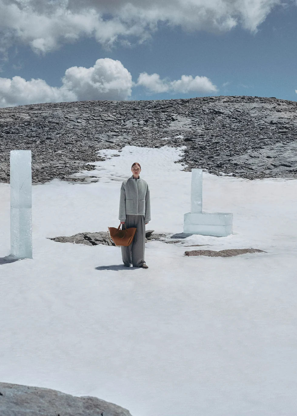 Polene Cyme Edition Textured Camel